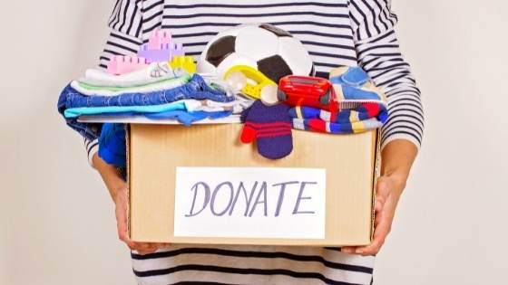 Not sure whether something is suitable for donation? Here's how you can decide what to keep, donate, or throw away.